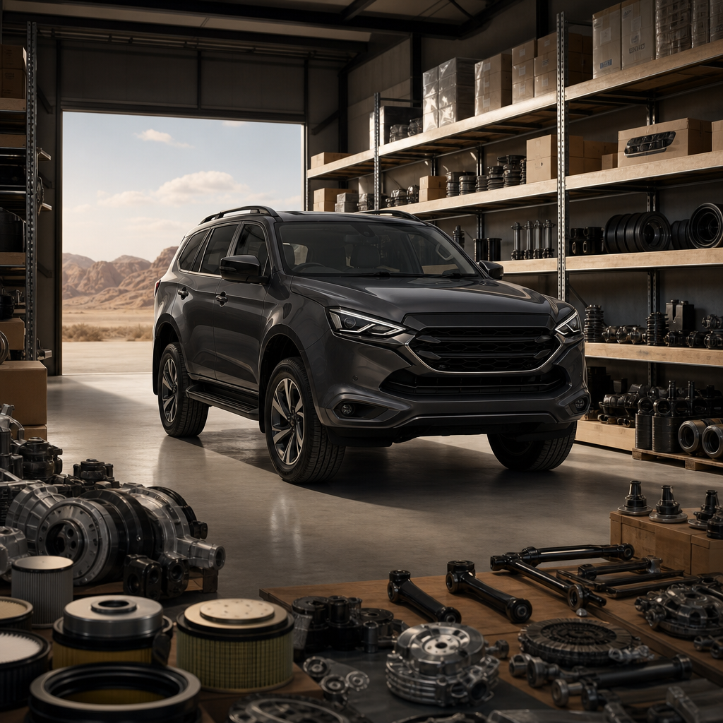 Isuzu catalog art
