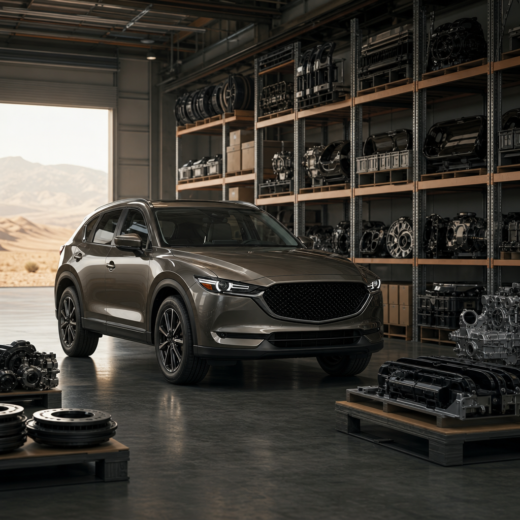 Mazda catalog art