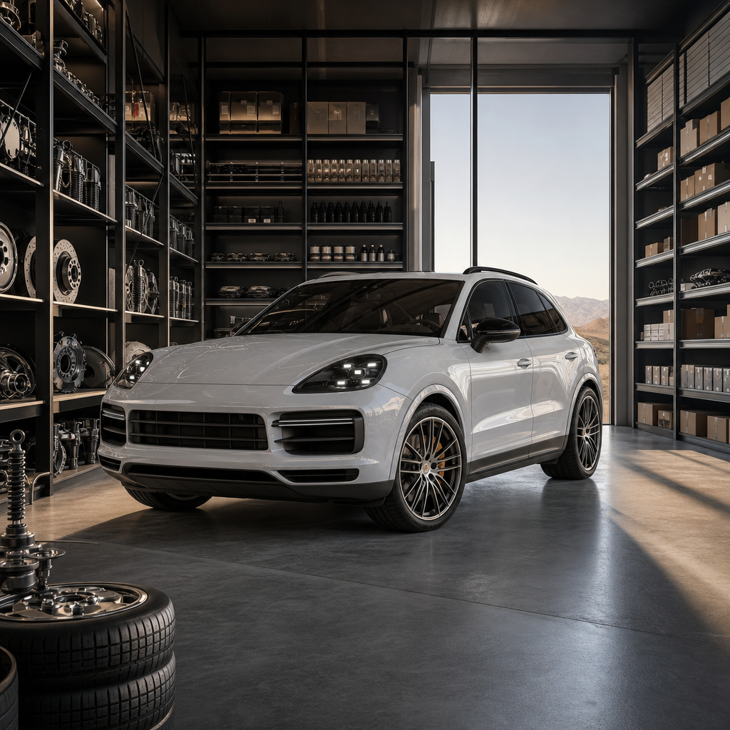 Porsche catalog art