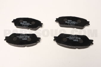 DELPHI LP2132 BRAKE PAD SET, DISC BRAKE