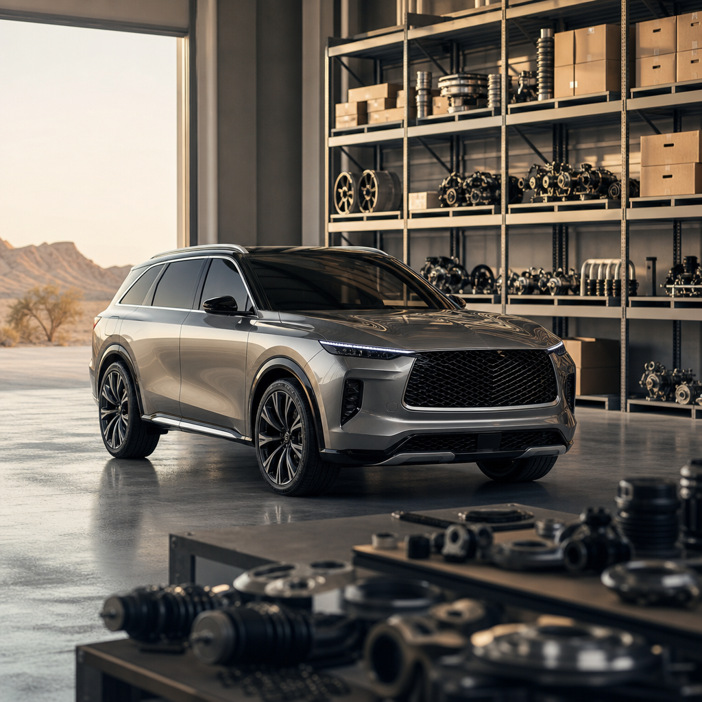 Infiniti catalog art