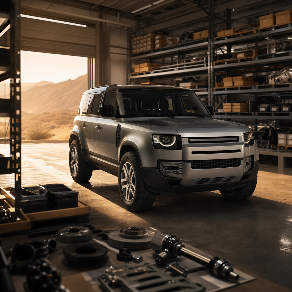 Land Rover catalog art