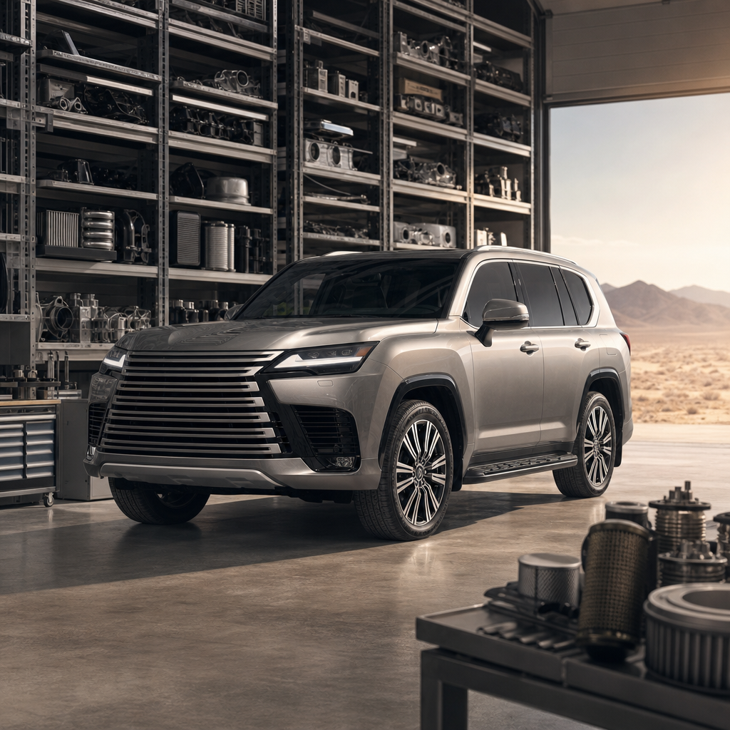 Lexus catalog art