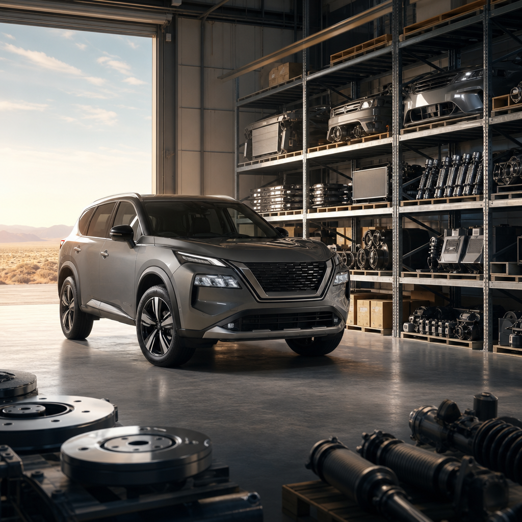 Nissan catalog art